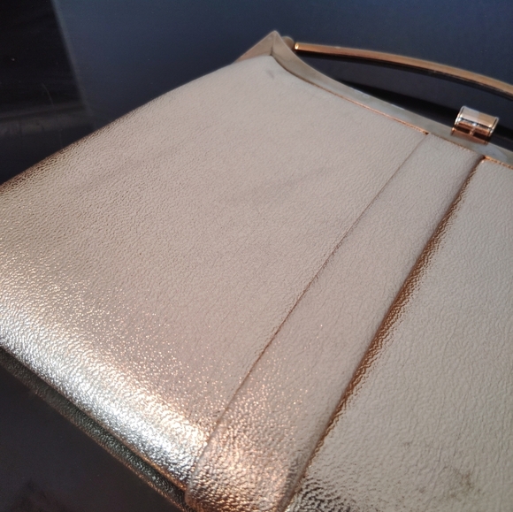 Gold clutch purse clasp closure - Picture 3 of 16